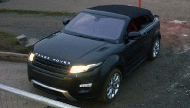 Range Rover Evoque Convertible Concept Live Image