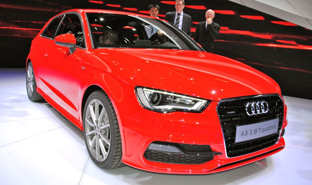 2012 Geneva: 2013 Audi A3