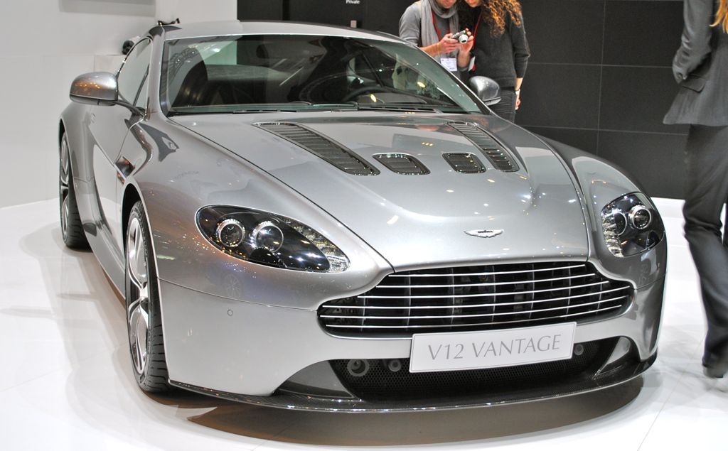2012 Geneva: 2012 Aston Martin Vantage V12
