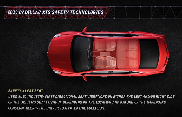 2013 Cadillac XTS Safety Seat