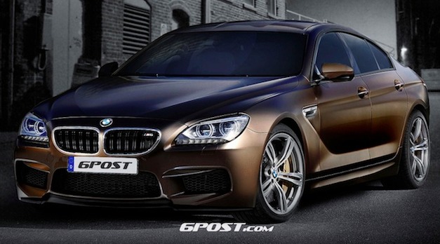 BMW M6 Gran Coupe Rendering