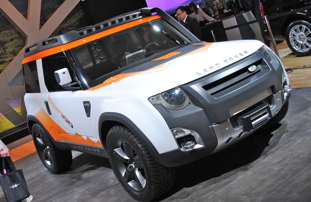 2012 New York: Land Rover DC100 Expedition Concept