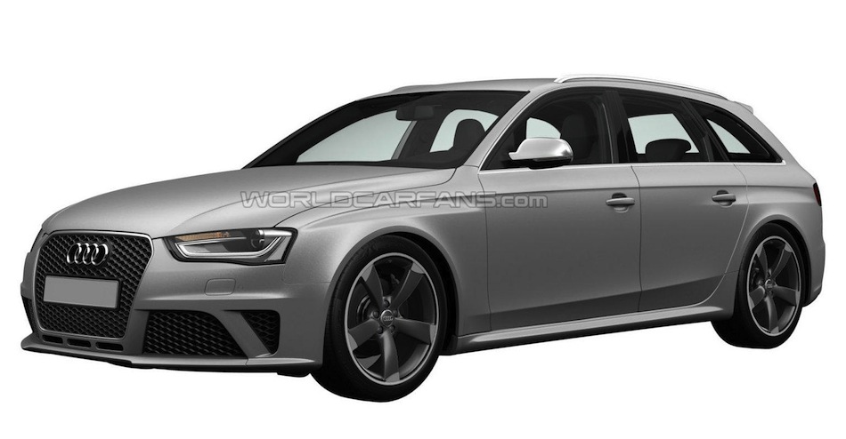 Audi RS6 Avant Patent Drawings
