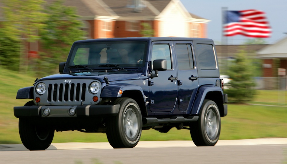 2012 Jeep Wrangler Unlimited Freedom Edition in Action