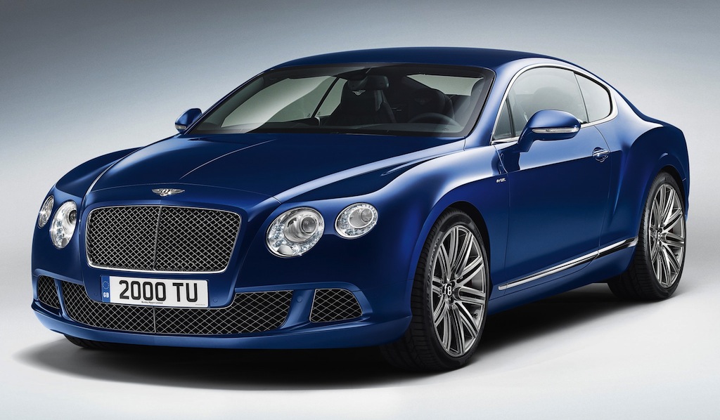 2013 Bentley Continental GT Speed Front 7/8 View