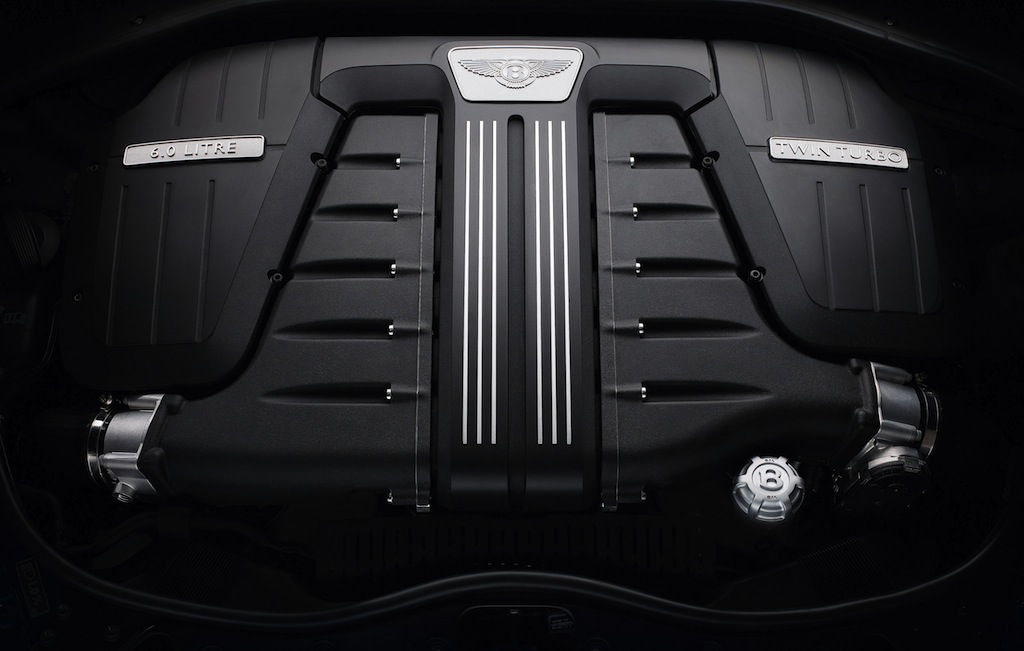 2013 Bentley Continental GT Speed Engine
