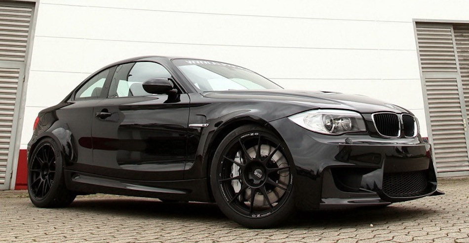 Alpha-N gives BMW 1-Series M Coupe Front 7/8 View