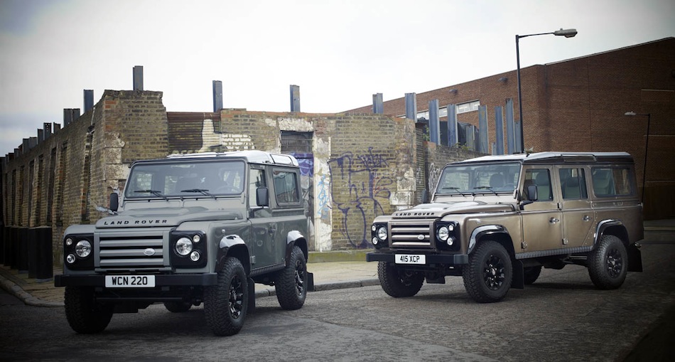 2012 Land Rover Defender 90 and 110 X-Tech Street Corner