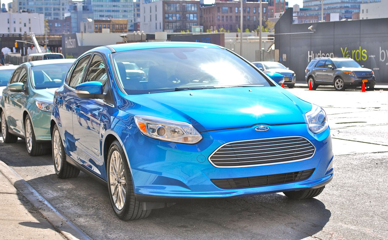 Quick Spin: 2012 Ford Focus Electric Front 3/4 View