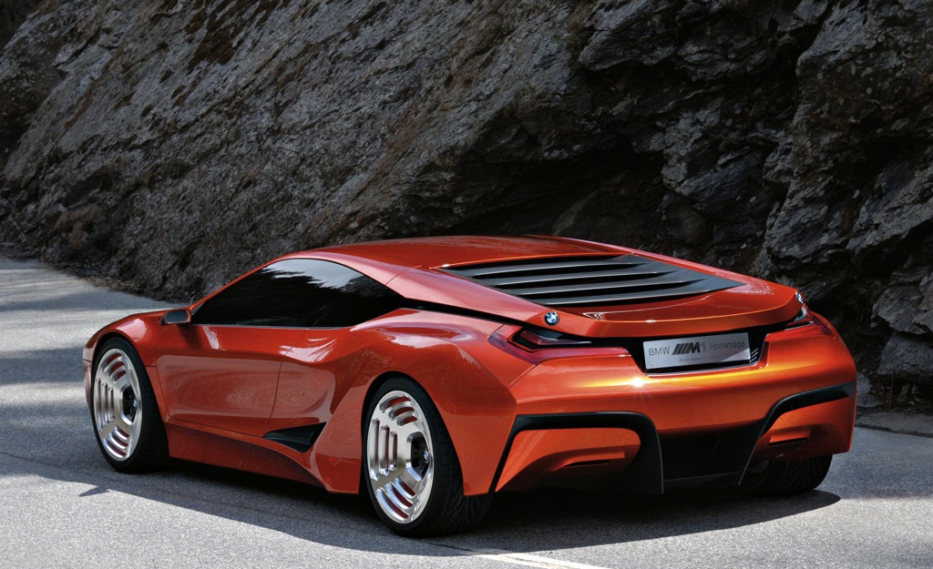 BMW M1 Hommage Concept Rear 7/8 View