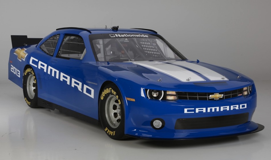 2013 Camaro NASCAR Nationwide Race Car Front 3/4 Angle