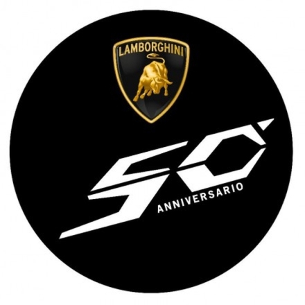 Lamborghini 50th Anniversary logo
