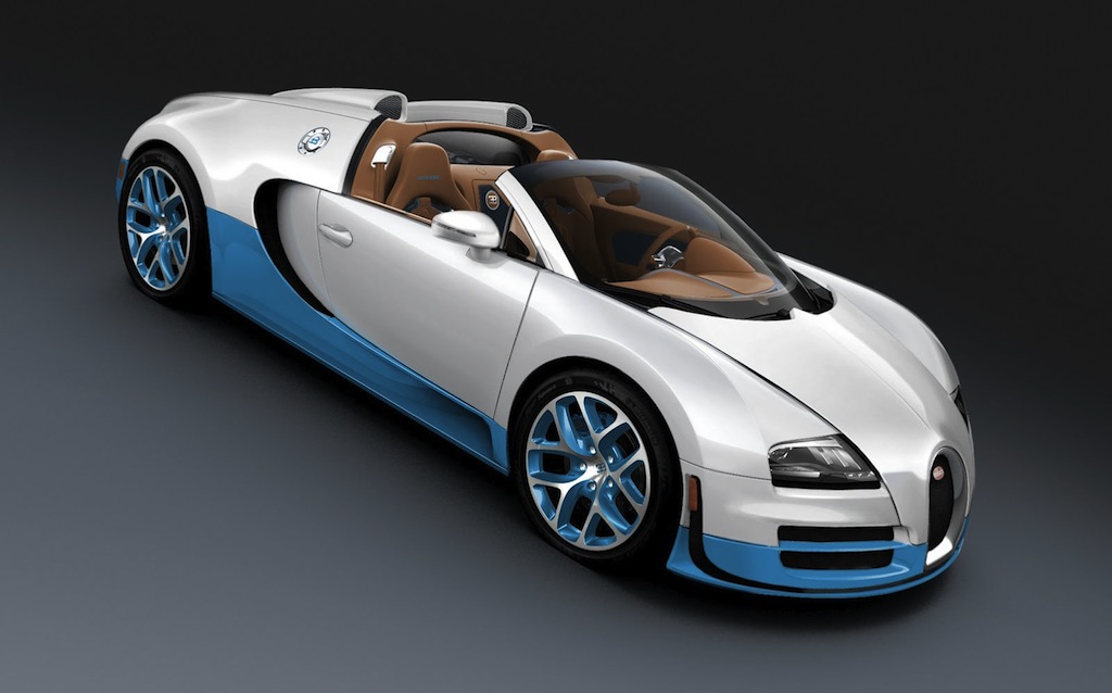 Special-edition Bugatti Veyron 16.4 Grand Sport Vitesse Top Down