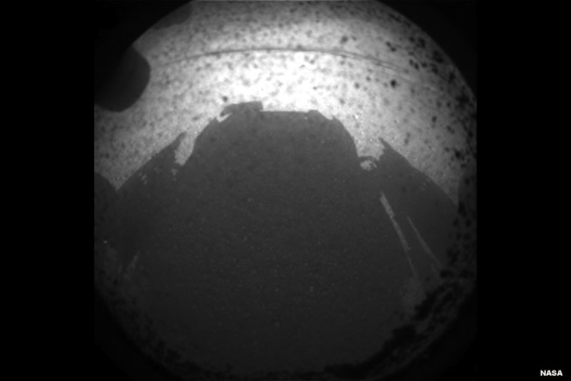 Mars Curiosity rover First Image 2