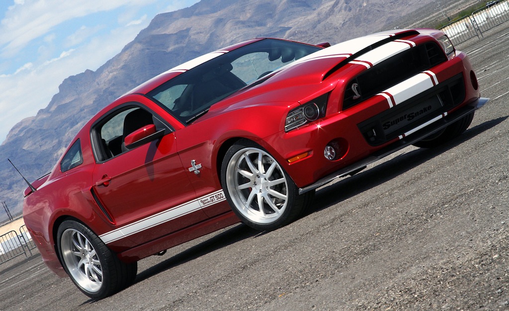 2013 Shelby GT500 Super Snake Front 7/8 View
