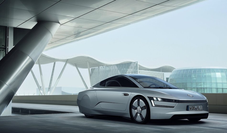 Volkswagen XL1 Concept Front 7/8 Right