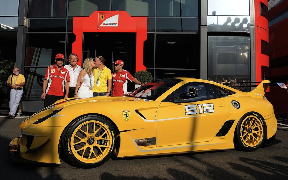 Ferrari CEO delivers 599XX Evo to Google Exec Full Pic