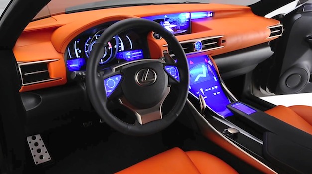 Lexus LF-CC Concept Interior