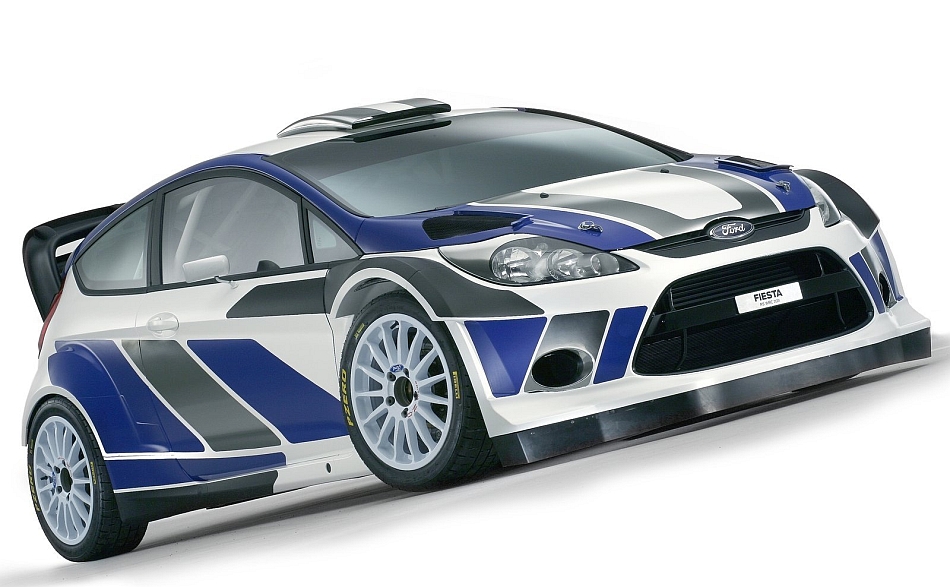 2011 Ford Fiesta RS WRC Front 3-4 Right