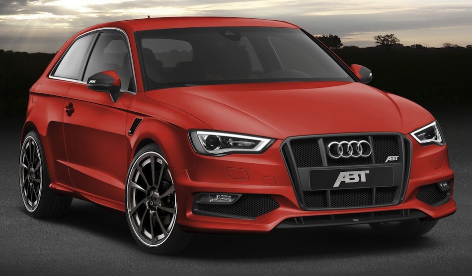 ABT Sportsline Audi AS3 Front 3/4 View Red