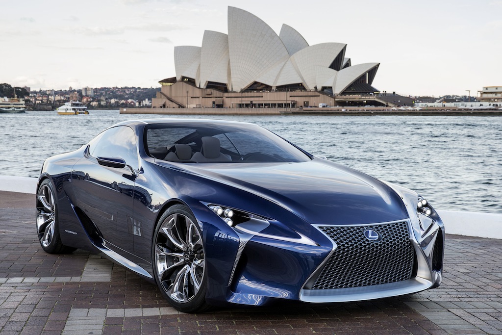 Lexus LF-LC Blue Concept Sydney