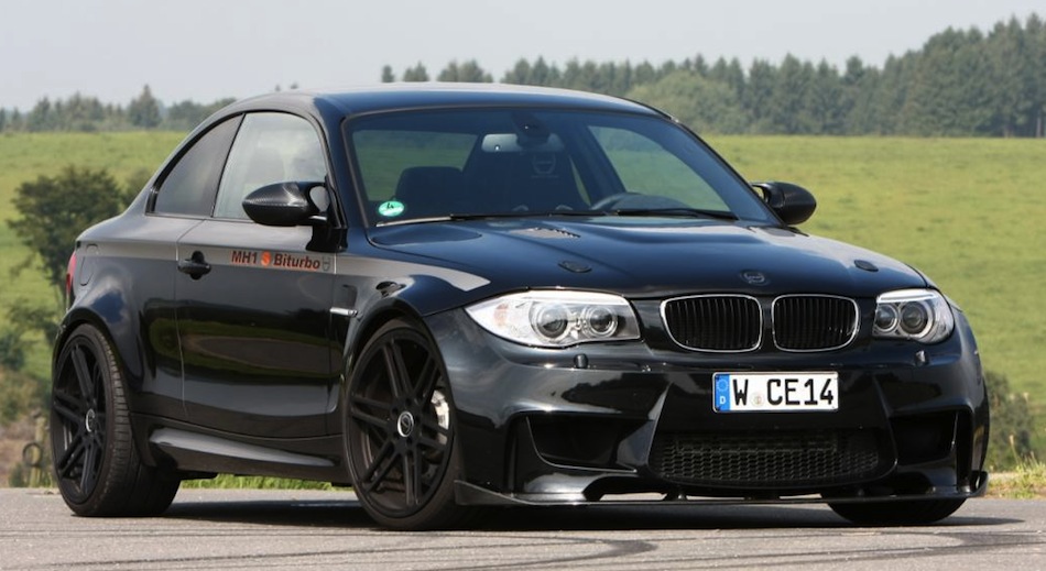 Manhart MH1 S Biturbo BMW 1 M Coupe Front 3/4 View
