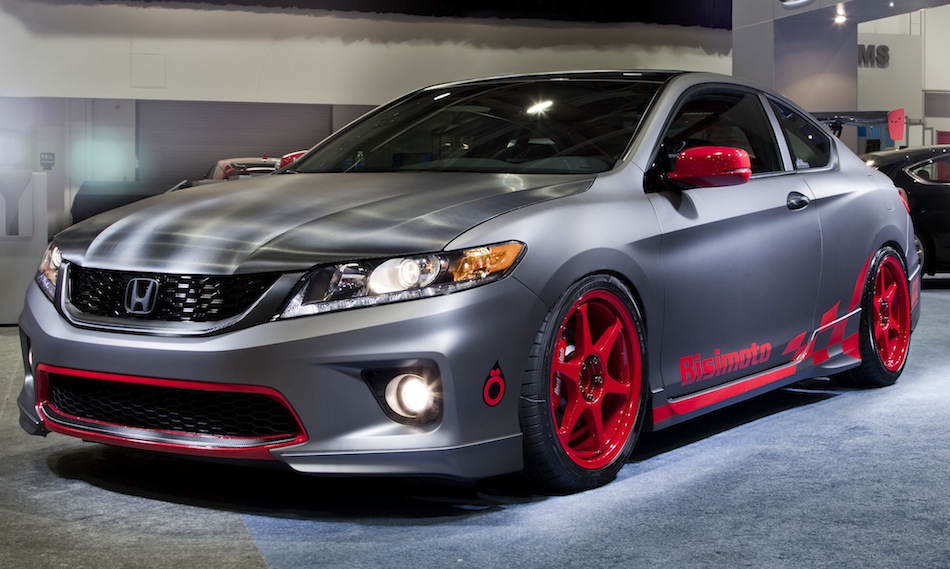 Bisimoto Engineering 2013 Honda Accord Coupe Grand Touring Front 3/4 View