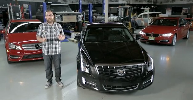 Motor Trend lines up Cadillac ATS 3.6 with BMW 335i and Mercedes C350