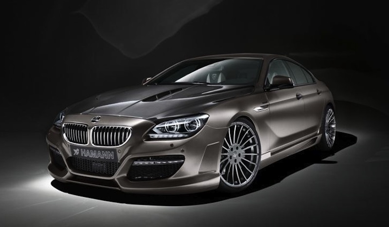 Hamann BMW 6 Series Gran Coupe Front 3/4 View