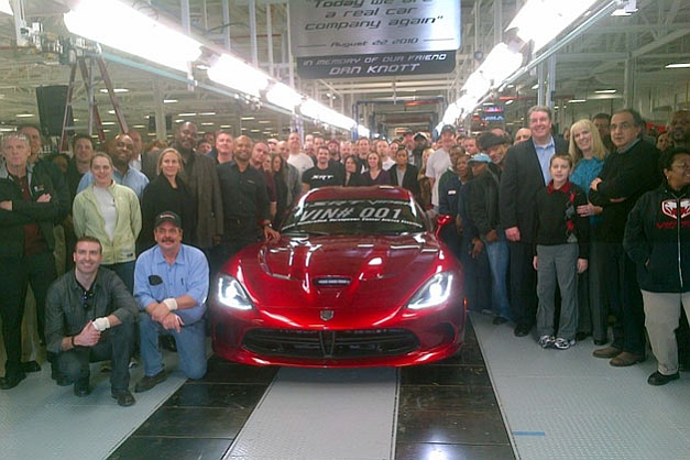 2013 SRT Viper First Production