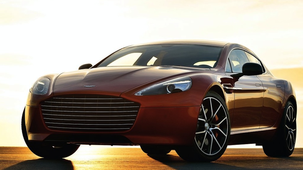2014 Aston Martin Rapide S Front 3/4 View