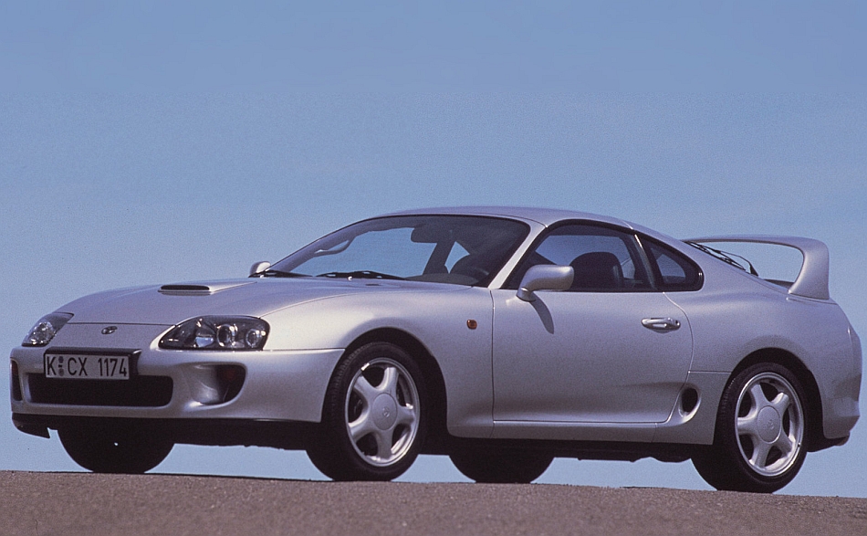 1995 Toyota Supra Front 3-4 Left Close Up