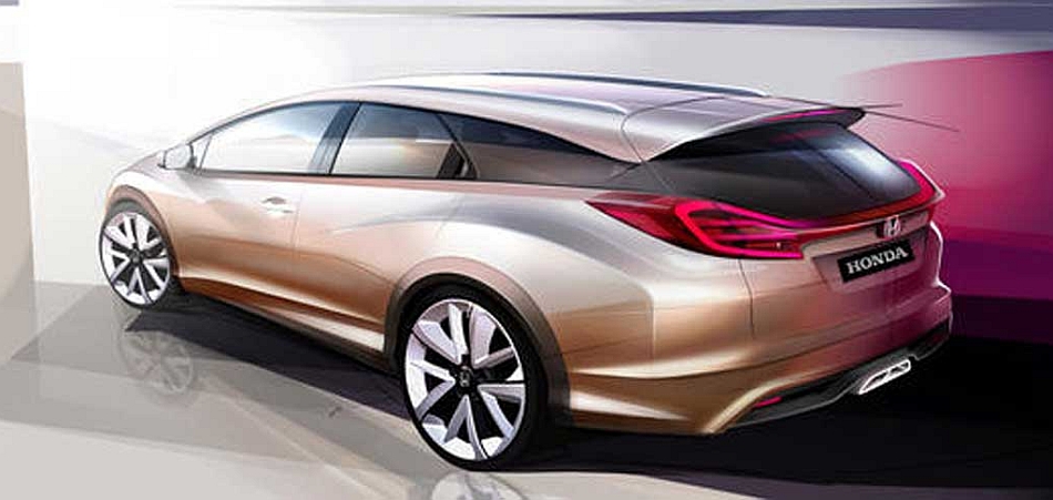 2013 Honda Civic Wagon Euro Concept
