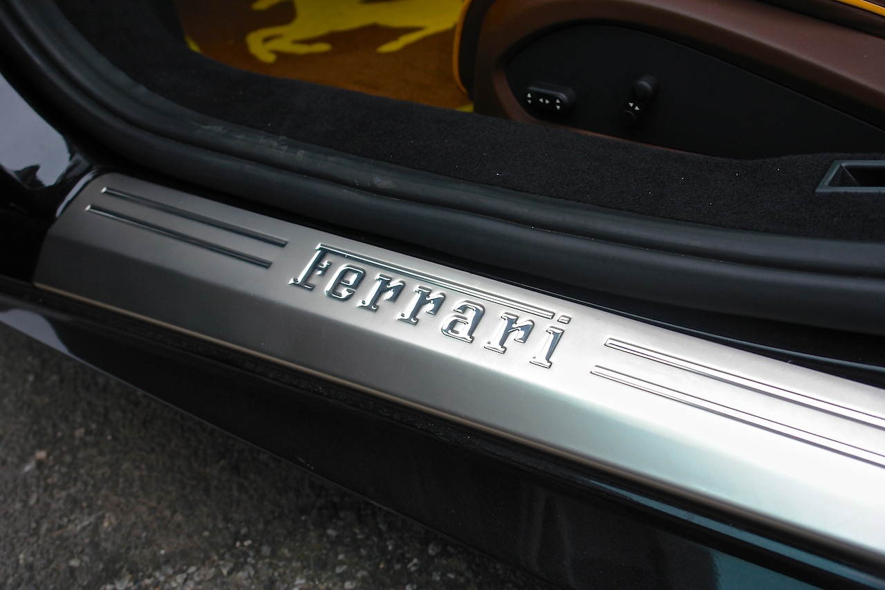 2010 Ferrari 458 Review Door Sill