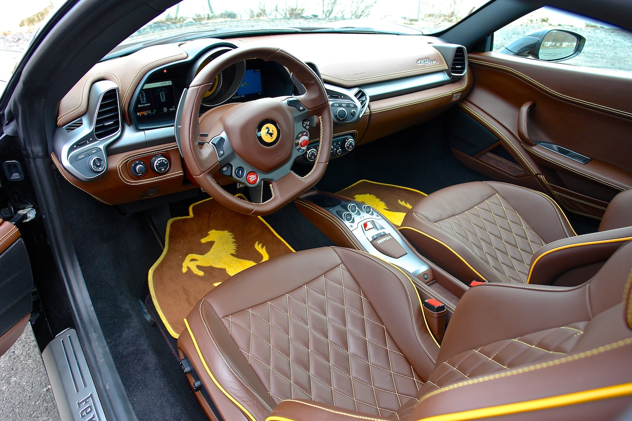 2010 Ferrari 458 Review Driver Seat Interior