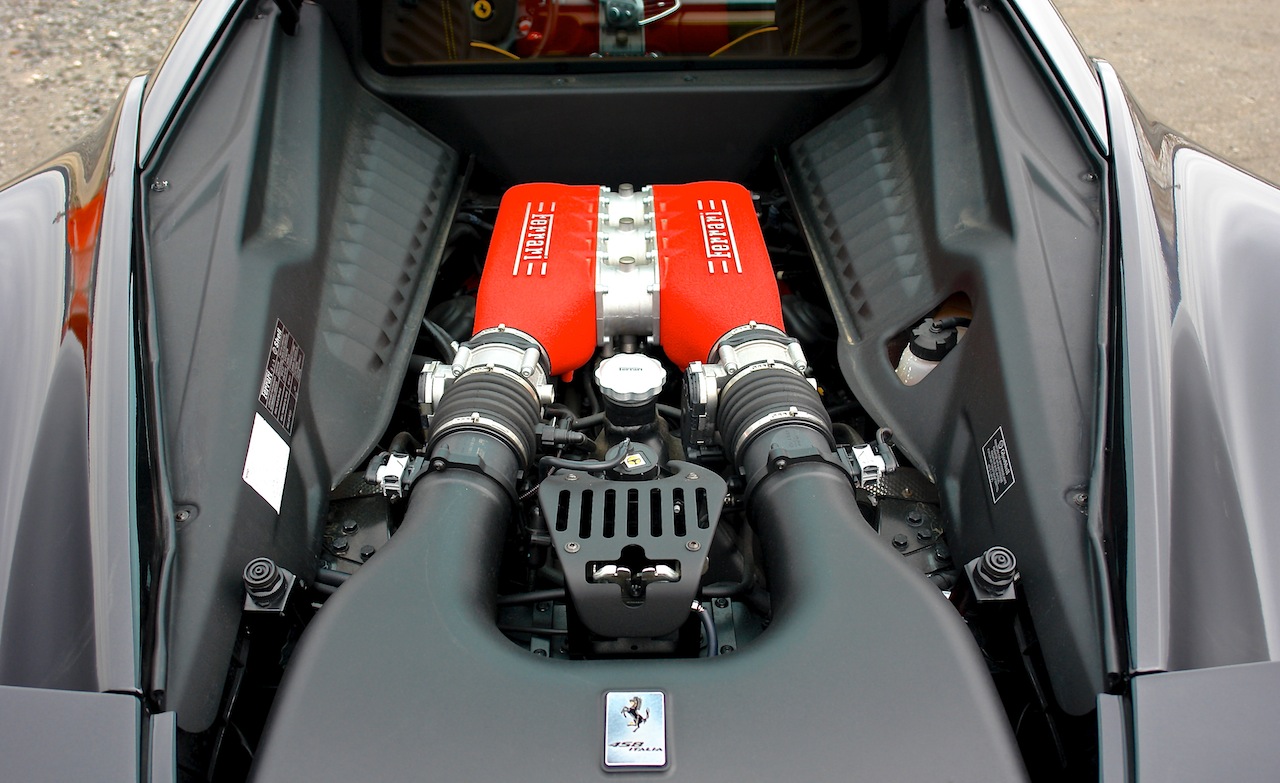 2010 Ferrari 458 Review Engine