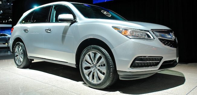 2014 Acura MDX NYIAS Banner