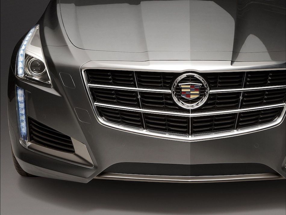 2014 Cadillac CTS Front Grille Detail