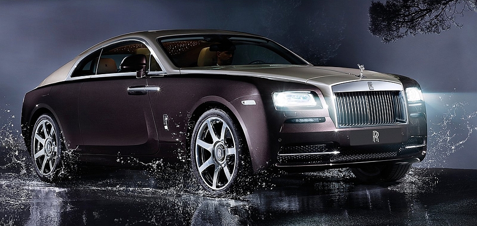 2014 Rolls-Royce Wraith Coupe Front 3-4 Right