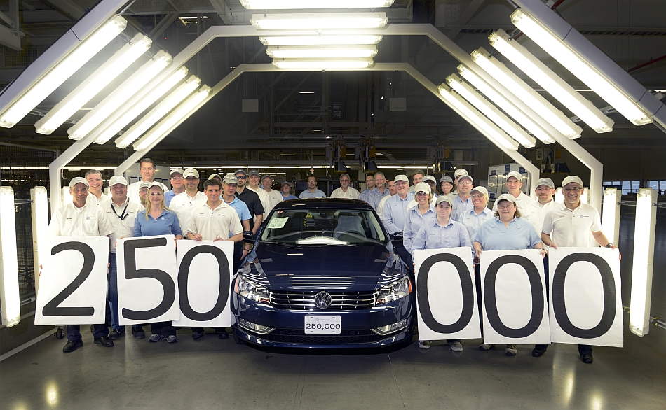 250,000th Volkswagen Passat