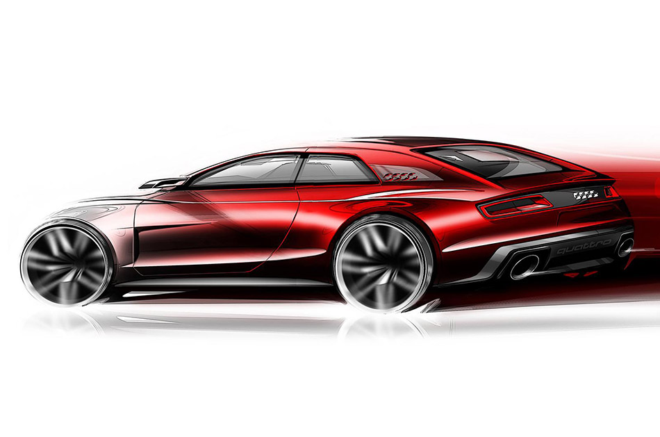 2013 Audi Quattro Concept Design Sketches (8)
