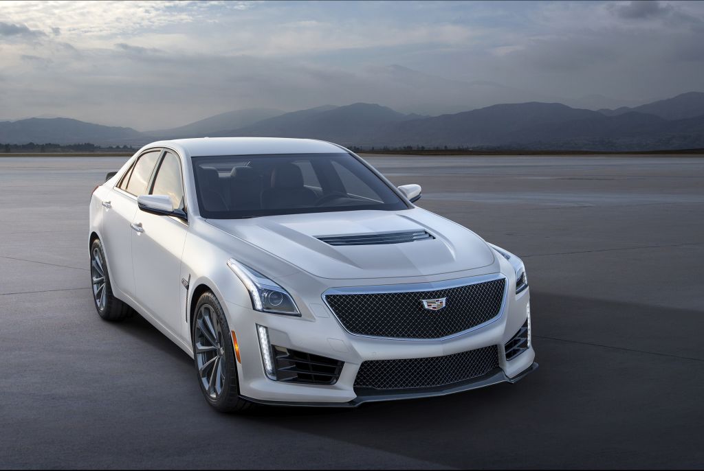 2016 Cadillac CTS-V Crystal White Frost Edition