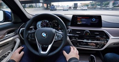 Self-Driving BMW 5-Series at 2017 CES