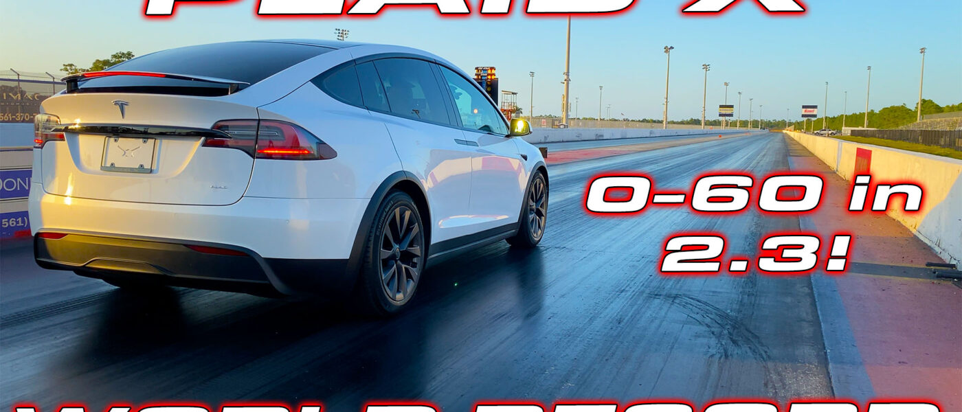 Tesla Model X Plaid sets new world record for quickest SUV