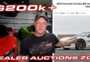 Blasius Chevrolet auctions off new C8 Z06 for huge $$ while penalizing customers for selling