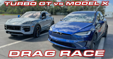 Cayenne Turbo GT vs Model X